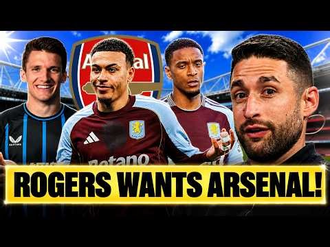 Arsenal’s CONFIRMED £35 Million New Forward SIGNING! | Rogers Wants Transfer?