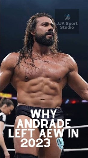 Andrade Explains the Personal Decision Behind His AEW Exit 🎙️ #shorts