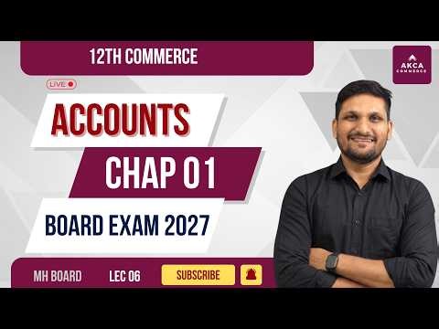 12th Commerce Demo Lecture 6 | Accounts + Commerce Importance Explained 🔥