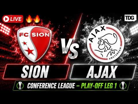 Sion vs Ajax LIVE | UEFA Conference League Play-off Leg 1 | Football Match 2026