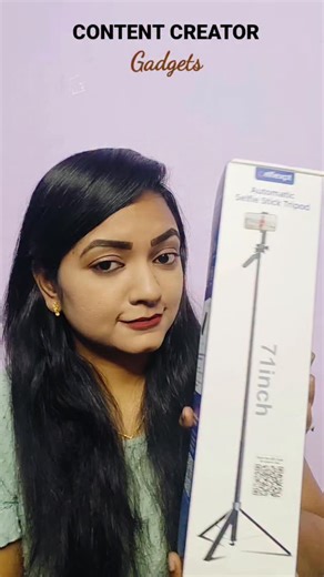 Tharangini 🦋 on Instagram: "Celfiexpt 71" Automatic Selfie Stick Tripod Mlss005 with 360° Rotating Handle & 1/4" Screw for Camera & Flexible Holder Extra-Long Heavy Aluminium Stable Selfie Stand for Mobile Phone Vlogging Travel (Black) Product buy link :- https://amzn.to/46L8TGV Explore More Selfie Stick :- https://www.amazon.in/celfiexpt (Creator,creator gadgets, selfie stick, tripod, 360 degree roatatin tripod, celfiexpt selfie stick,tripod for reels, tripod for vlogging, tripod for photos,re