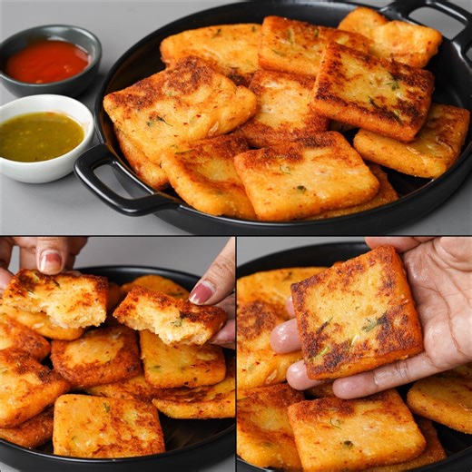 If You Have Potatoes & Suji At Home, You Can Make This Crispy Snacks | Aloo Evening Snacks | N'Oven - Cake & Cookies