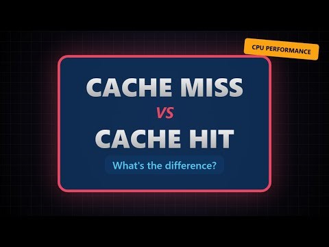 Cache Miss vs Cache Hit: Performance Impact Explained