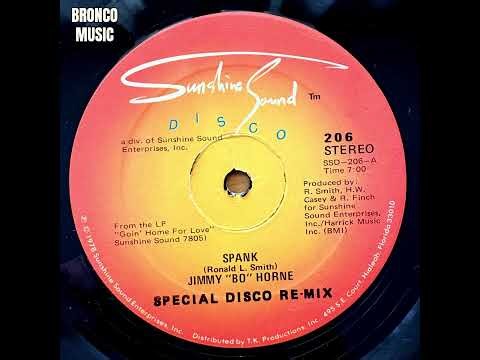 Jimmy "Bo" Horne – Spank (Disco / TK Productions)
