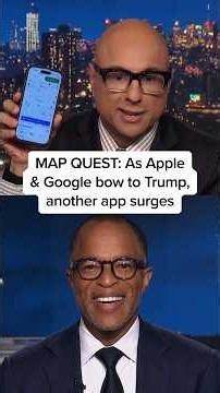 MAP QUEST: As Apple & Google bow to Trump, another app surges
