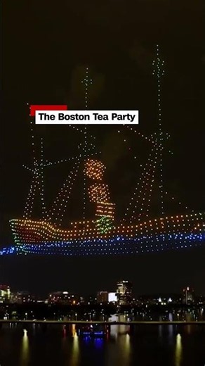 Boston's drone show dazzles for America's 250th