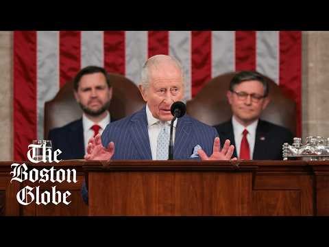 King Charles III addresses Congress during United States visit