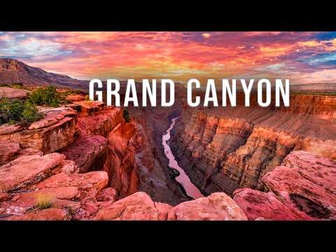 Grand Canyon 4K Drone Footage – Cliffs, Colorado River & Desert Landscapes