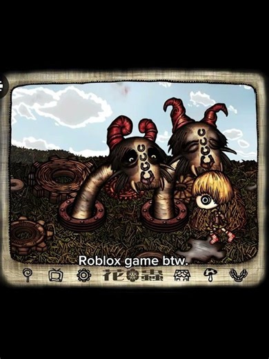 Hanamushi doll adventure #roblox #weird #robloxgame #btw #creepy #ugly #cute
