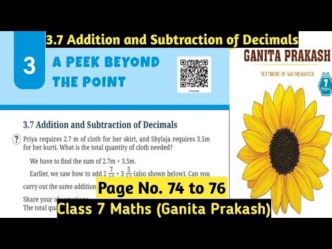 Class 7 Maths NCERT | Ganita Prakash | Chapter 3 | A Peek Beyond The Point | Exercise 3.7 Solutions