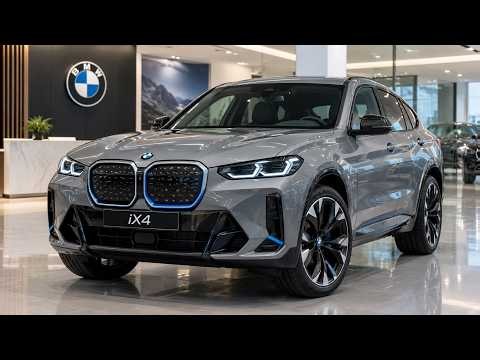 2027 BMW iX4 FIRST LOOK 🔥 603 HP, 428-Mile Range & Luxury EV Design!