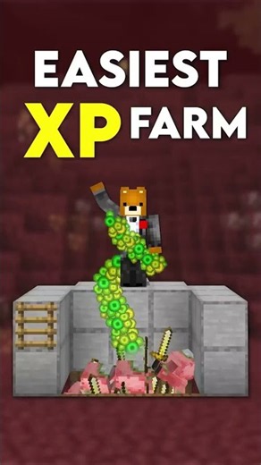 The EASIEST XP Farm in Minecraft! 🔥