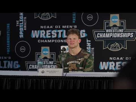 184 Rocco Welsh (Penn State) - Max McEnelly (Minnesota) 2026 NCAA Semifinal Presser
