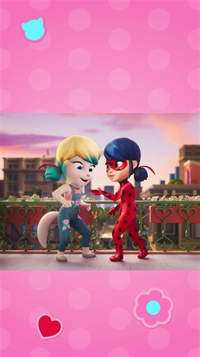 sticker album spotlight: Miraculous Ladybug 👀🐞 #TalkingAngela #MiraculousLadybug