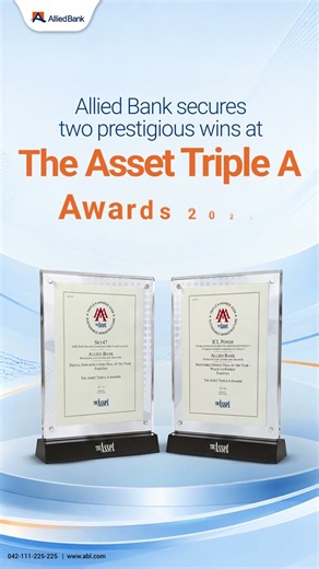 Allied Bank Wins Two Accolades at The Asset Triple A Awards
