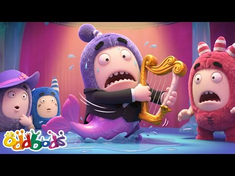Jeff Has A Mermaid's Tail?! 🧜‍♂️ Keep It Secret At Recital! | Oddbods Full Episode