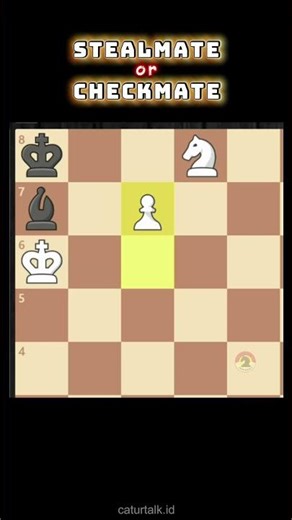 Stealmate Position but Checkmate 💎😮🤯