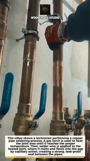 How to Solder Copper Pipes Perfectly | Leak Proof Plumbing Tutorial #plumbing #DIY #tools