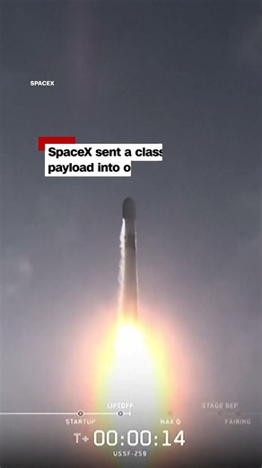 SpaceX launches Falcon 9 for US Space Force mission