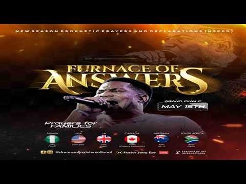 FURNACE OF ANSWERS [GRAND FINALE] || PRAYERS FOR FAMILIES || NSPPD || 15TH MAY 2026