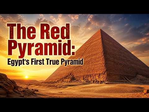 The Red Pyramid: Egypt’s First True Pyramid