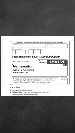 GCSE Maths Edexcel Paper 2 November 2022 Walkthrough