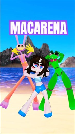 TADC Macarena but Pomni Joins Jax & Ribbit (Beach) #theamazingdigitalcircus #tadc #vrchat