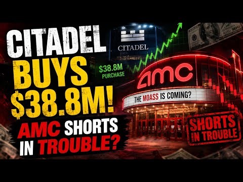 AMC Stock ALERT: Citadel Buys $38.8M as 2 BILLION Shares Hit Dark Pools!