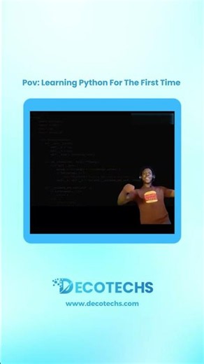 POV: Learning Python for the First Time 🐍💻 | Beginner Struggles 😂