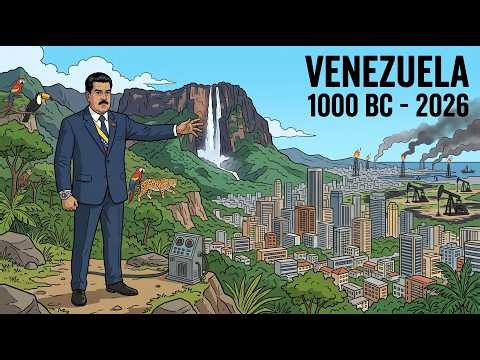 The ENTIRE History of Venezuela in 17 Minutes (From Paradise to Oil Curse)