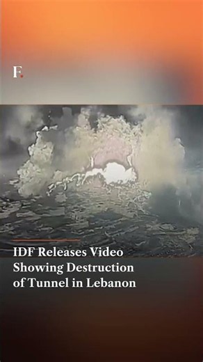 IDF Releases Video Showing Destruction of Tunnel in Lebanon | N18G