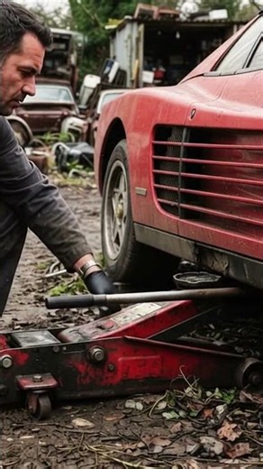 This Abandoned Ferrari Testarossa Was Left to Rot Look What Happened Next! 😱 3