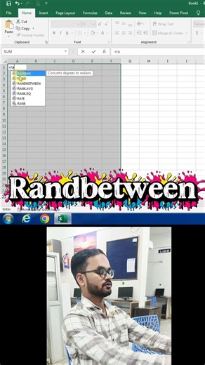 insert random numbers in excel | randbetween formula in excel | generate random numbers in excel