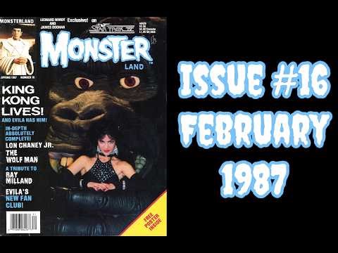 Forrest J. Ackerman’s Monsterland — Issue #16 — February 1987