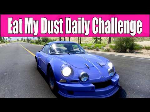 FH5 Eat My Dust Daily Challenge Win the Baja California Trail event with any Classic Rally car