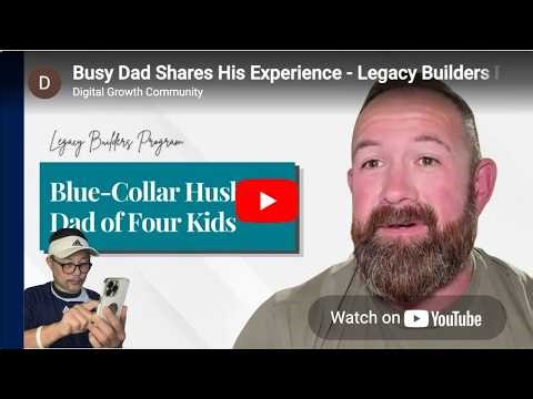 This Dad's Legacy After Leaving MLM Behind