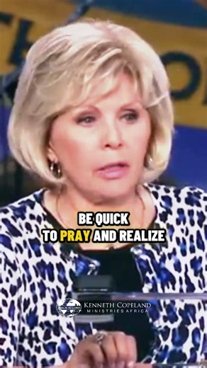 Be quick to pray