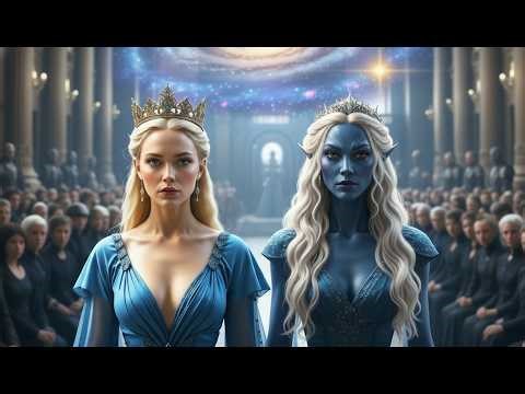 The Alien Court Mocks the Human Husband as He Speaks — Then Every Guard Stops Moving at Once