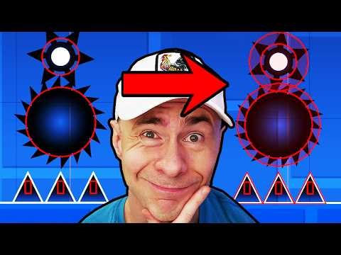 Can you beat GEOMETRY DASH with ACCURATE HITBOXES? - ALL RobTop Levels