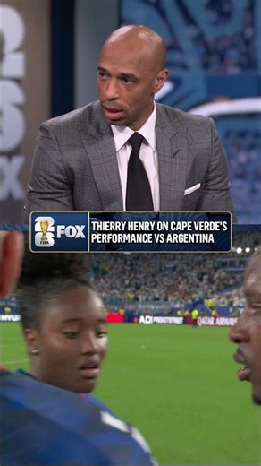 Cape Verde may have lost the game, but Thierry Henry says they won our hearts