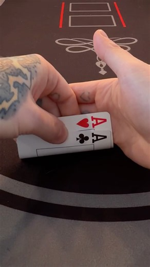 He THOUGHT I WAS BLUFFING WITH ACES?! 🥹 #shorts #poker