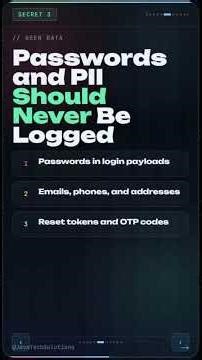 Your Logs Are Leaking Secrets 😳