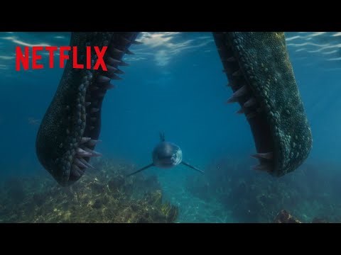 恐竜が魚釣り？ - スピノサウルスの狩りの心得🦕 | ダイナソーズ: 恐竜の時代 | Netflix Japan