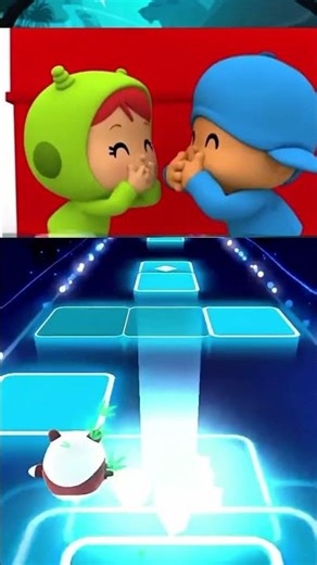 Can POCOYO EXE Survive the Coffin Dance? 🎯⚰️ (Impossible Level) #animation #tilesgop #coffindance