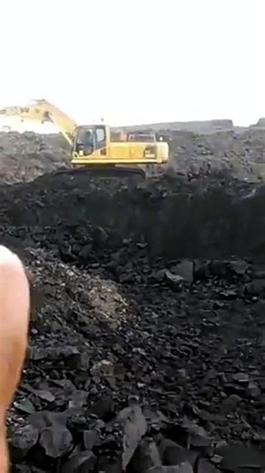 Heavy Equipment Operations : Coal Mining Pit in Kalimantan, Indonesia