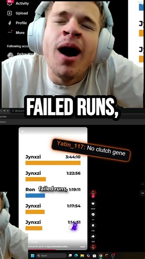 Jynxzi gets hit with a Minecraft stat he can't deny 😳