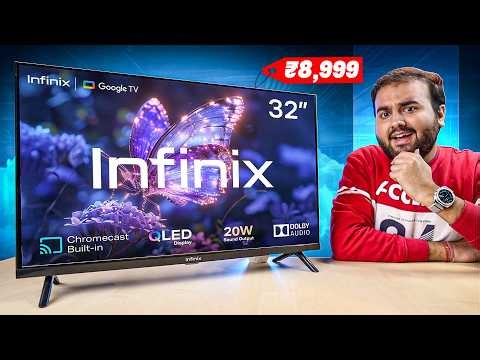 Infinix 32 Inch Google TV at Just ₹8999/- | Best Budget Smart TV? 🤯