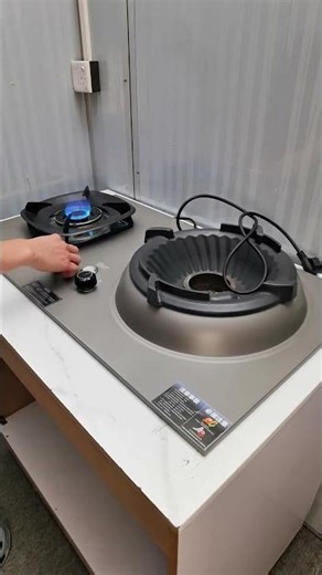 Amazing Stove 🔥 Powerful Flame & Easy Installation#GasCooker #HomeUpgrade #ShortsFeed