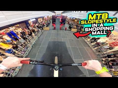 HOW I PODIUMED A CRAZY MTB SLOPESTYLE CONTEST IN A SHOPPING MALL!