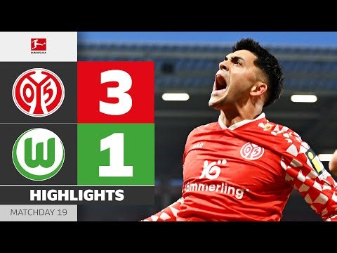 CRUCIAL Win For Mainz! | MAINZ 05 - VFL WOLFSBURG | Highlights | Matchday 19 – Bundesliga 2025/26